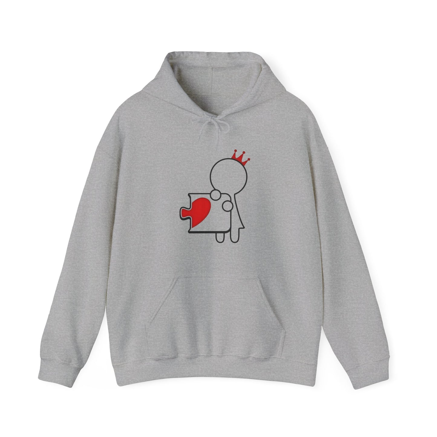 Jigsaw Queen Unisex Heavy Blend™ Hooded Sweatshirt