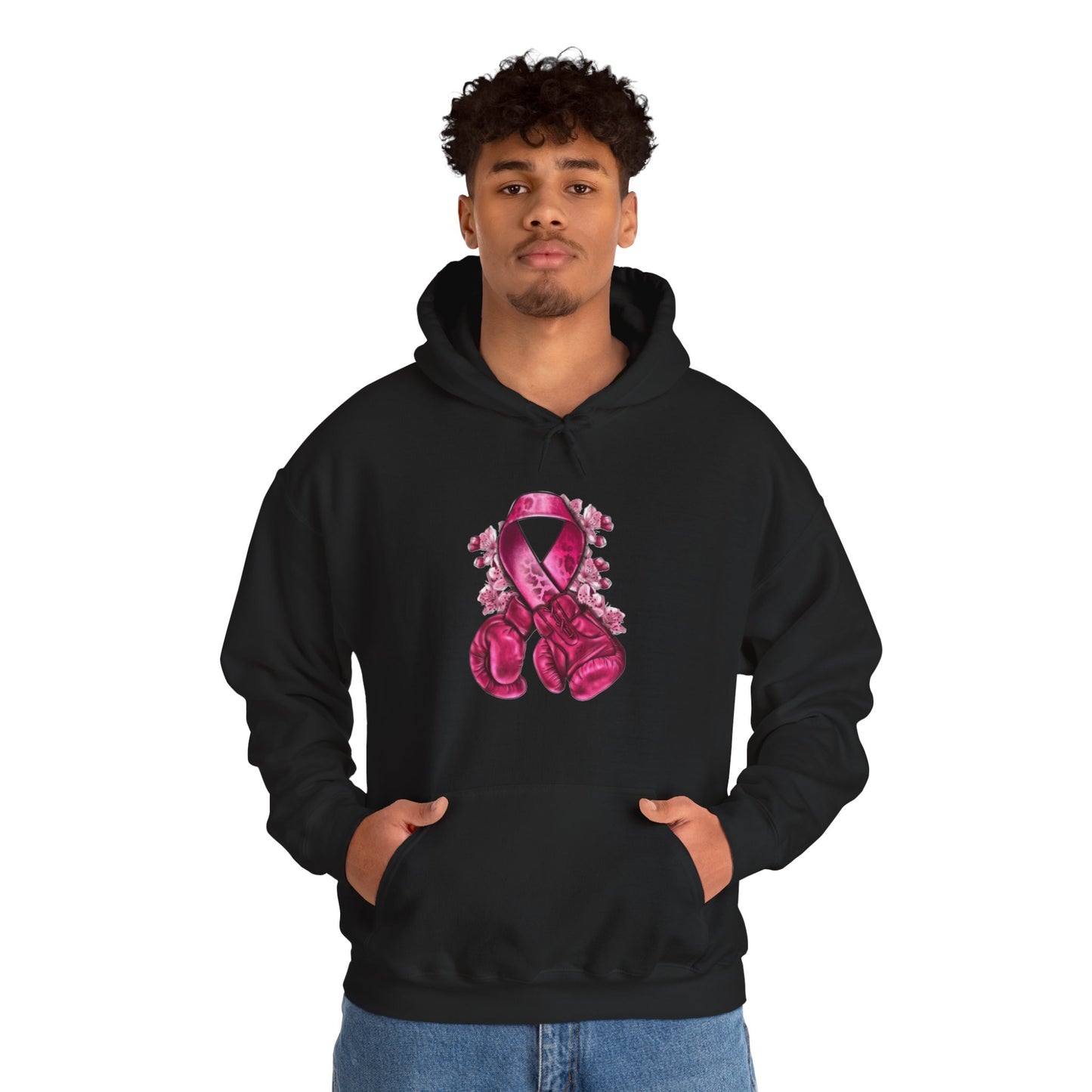 Breast Cancer Awareness, Fighting Hoodie, Cozy Sweatshirt, Supportive Gift, Pink Ribbon, Unisex Pullover, Hopeful Fashion