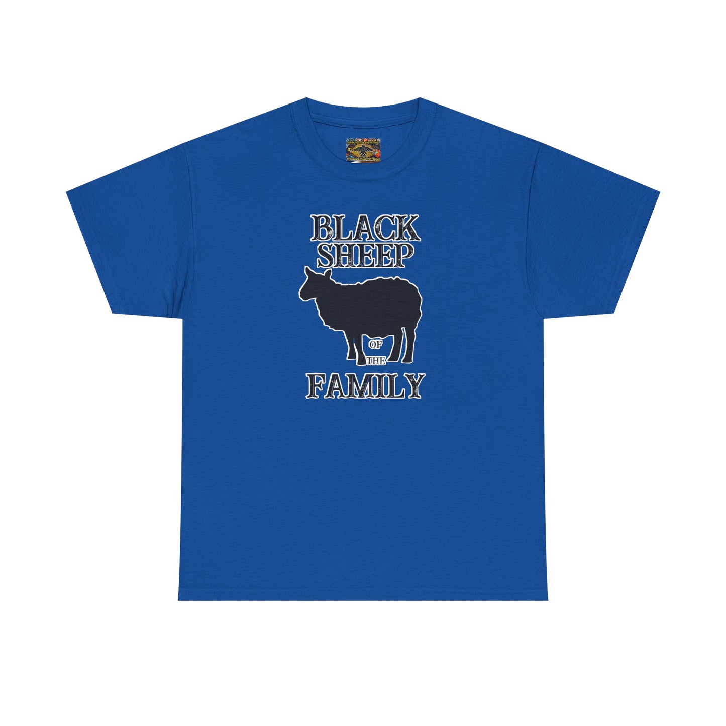Black Sheep Of The Family Unisex Heavy Cotton Tee | Funny Family Shirt, Gift for Family Reunions, Casual Wear, Unique Gift