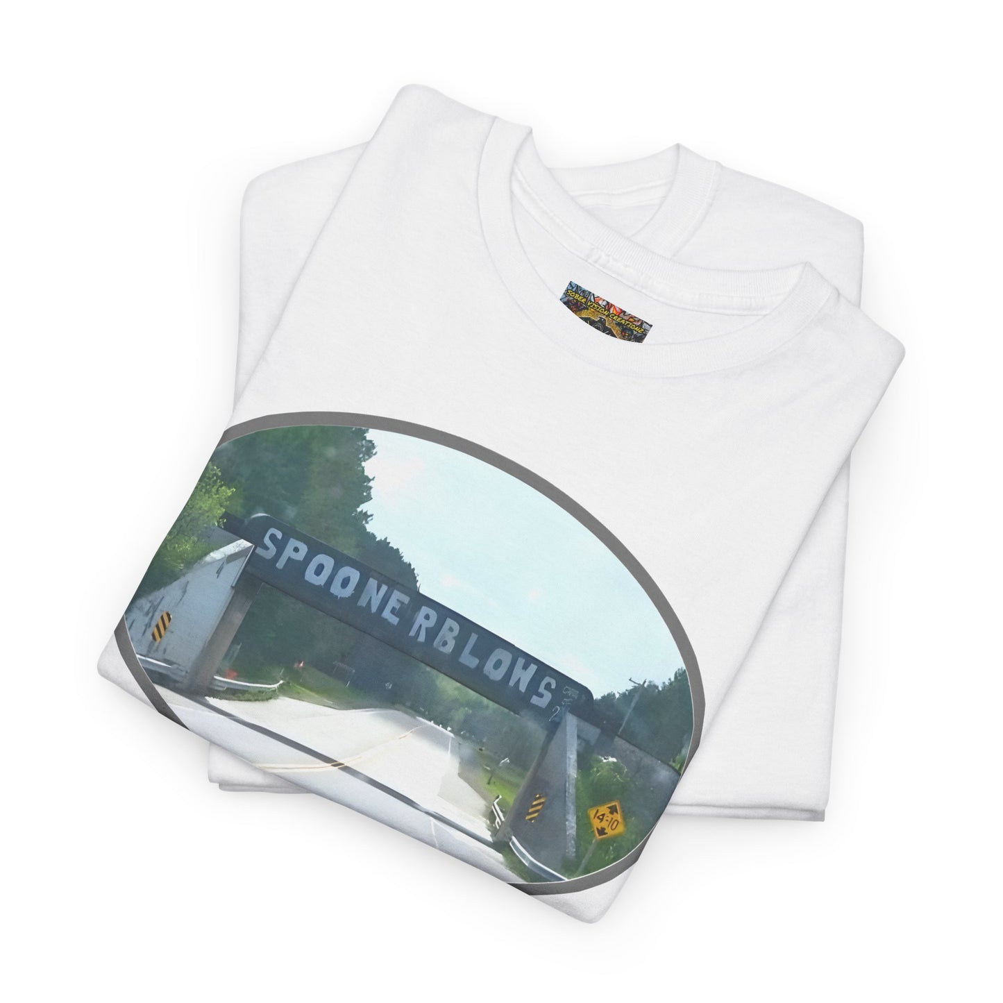 Spooner Blows Unisex Heavy Cotton Tee - Casual Streetwear