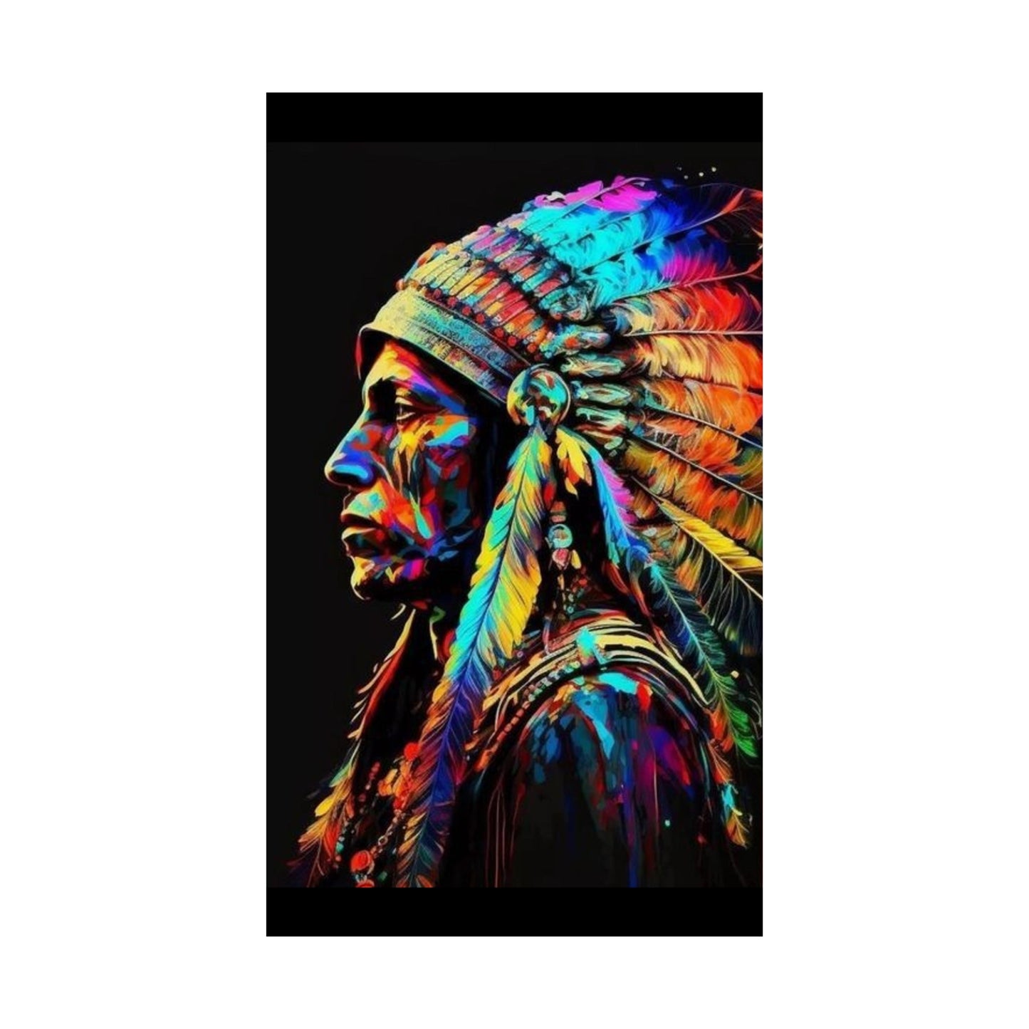 Chief of all colors Matte Vertical Posters