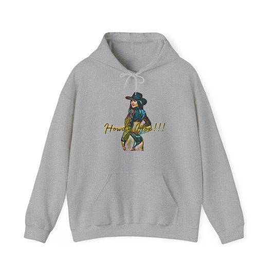 Howdy Hoe!! Unisex Heavy Blend™ Hooded Sweatshirt