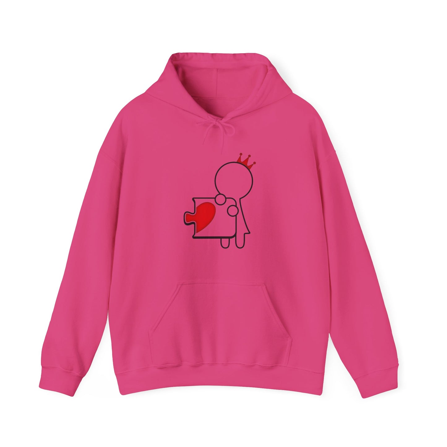 Jigsaw Queen Unisex Heavy Blend™ Hooded Sweatshirt