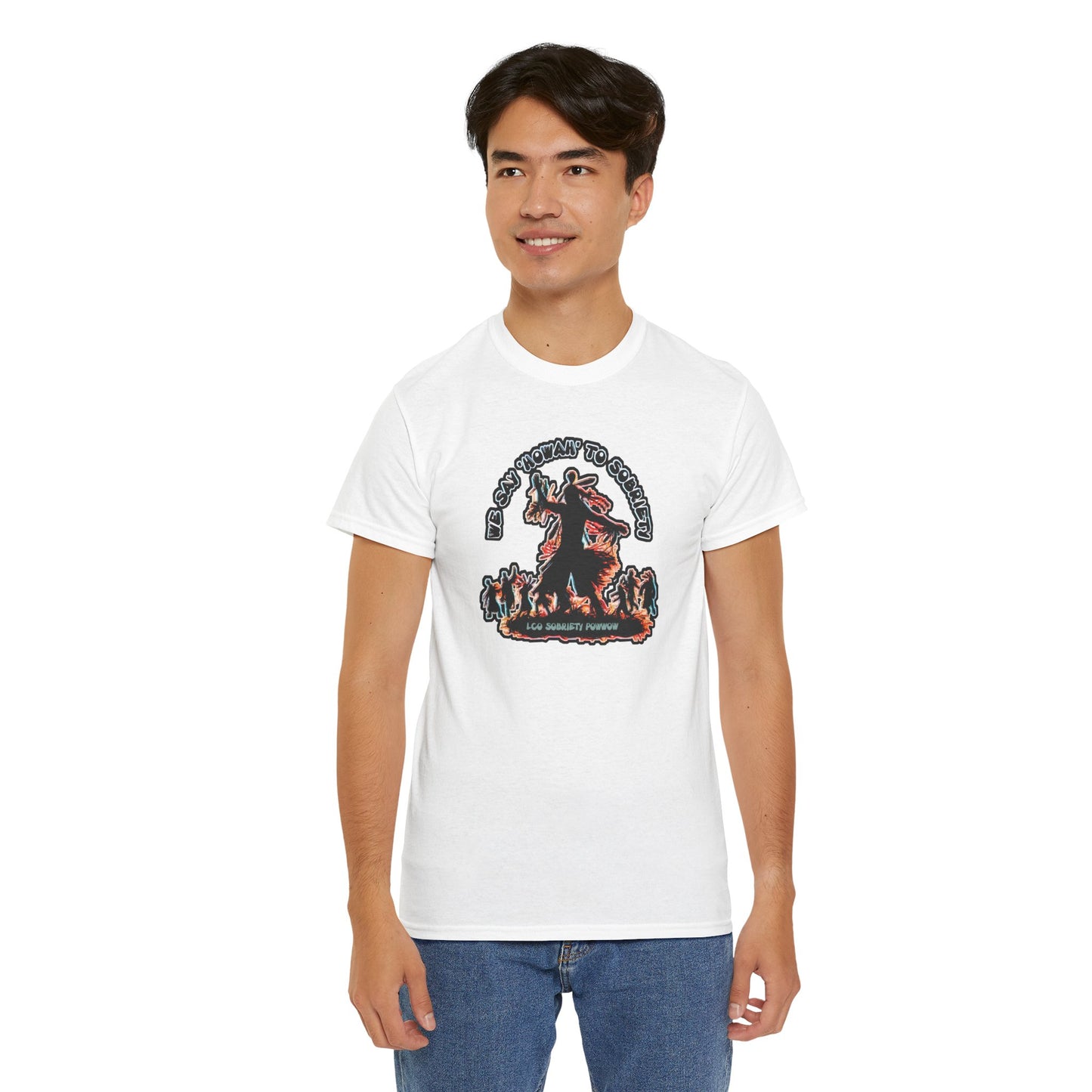 We say HOWAH to sobriety - Bold Graphic, Casual Wear, Gift for Friends, Summer Vibes, Music Festival Outfit, Everyday Comfort