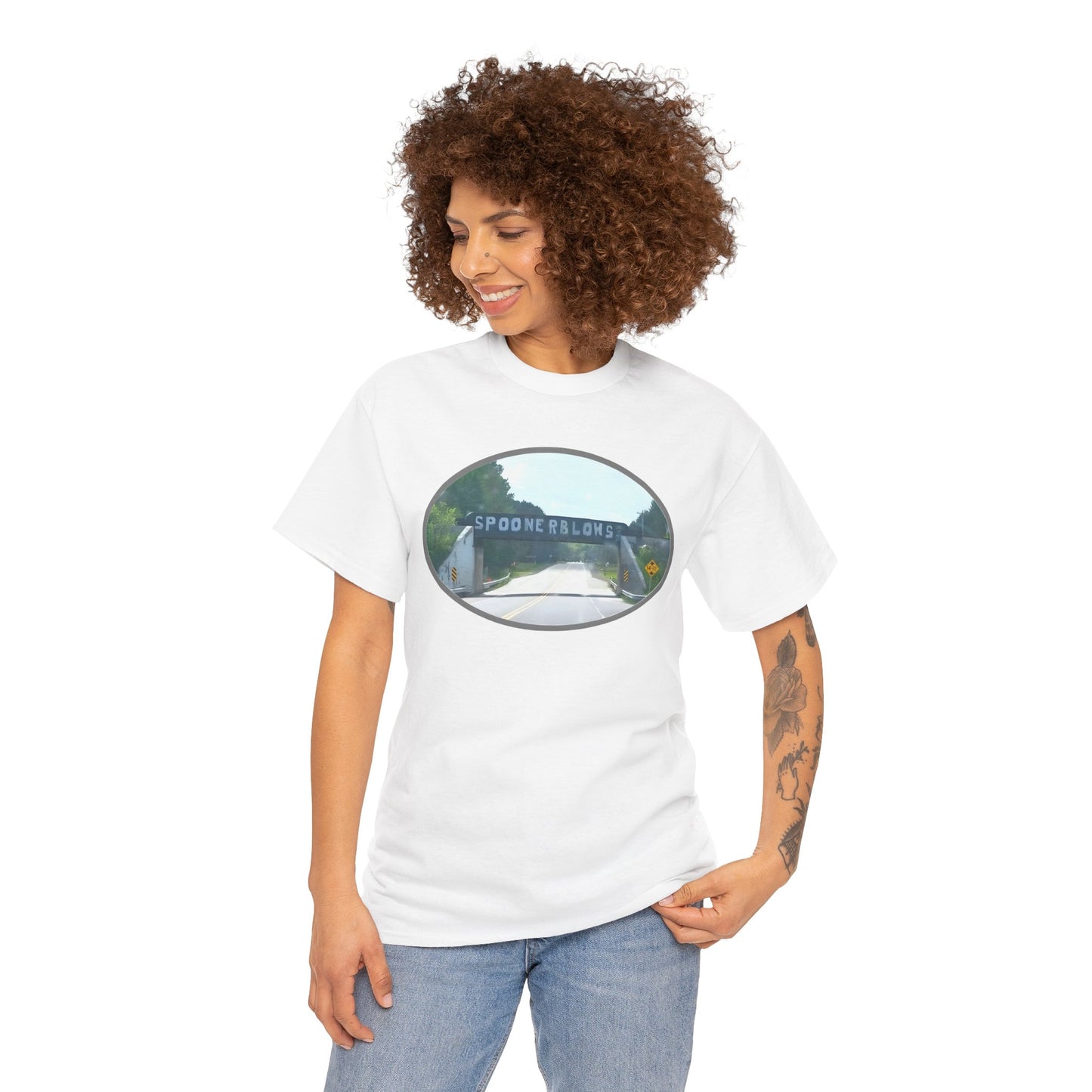 Spooner Blows Unisex Heavy Cotton Tee - Casual Streetwear