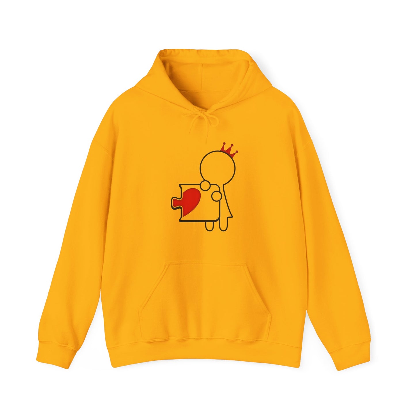 Jigsaw Queen Unisex Heavy Blend™ Hooded Sweatshirt