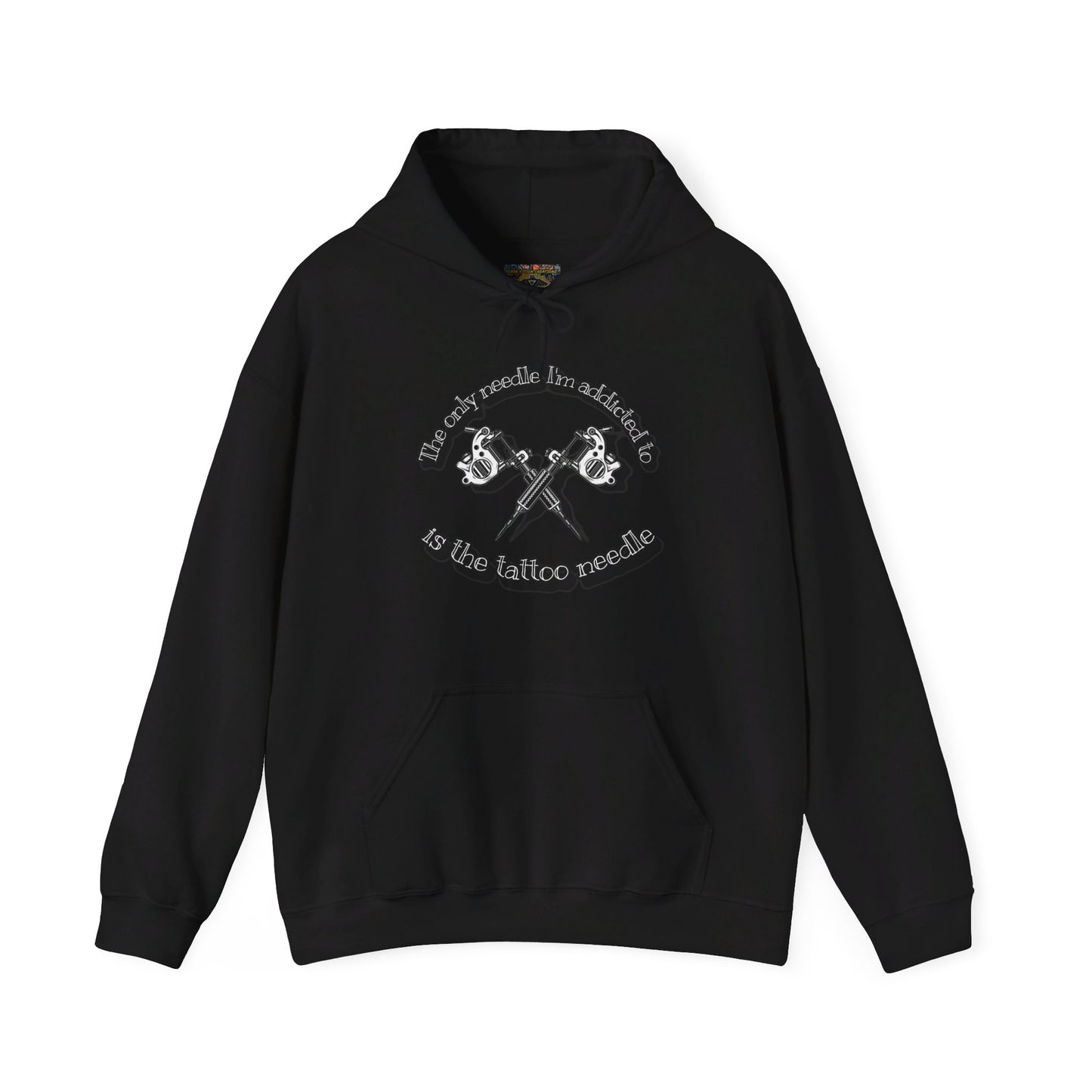 The only needle I'm addicted to Unisex Heavy Blend™ Hooded Sweatshirt