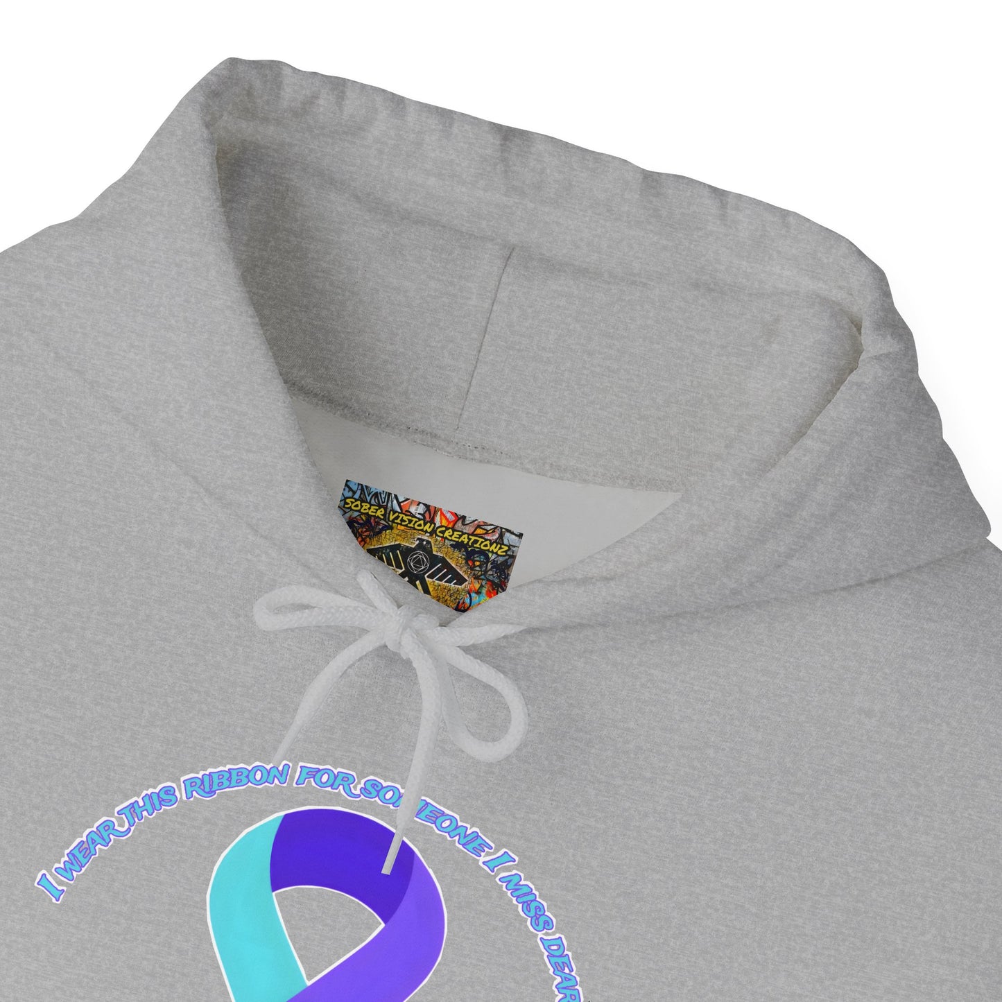 Suicide Prevention Awareness Hoodie, Unisex Support Sweatshirt, Motivational Gift for Activists, Mental Health Awareness, Comfort Wear for Causes