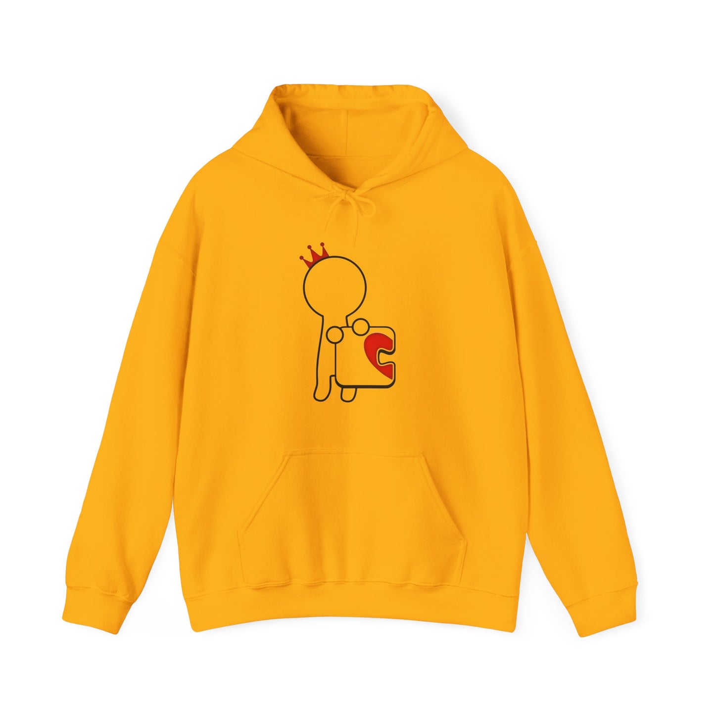Jigsaw King Unisex Heavy Blend™ Hooded Sweatshirt
