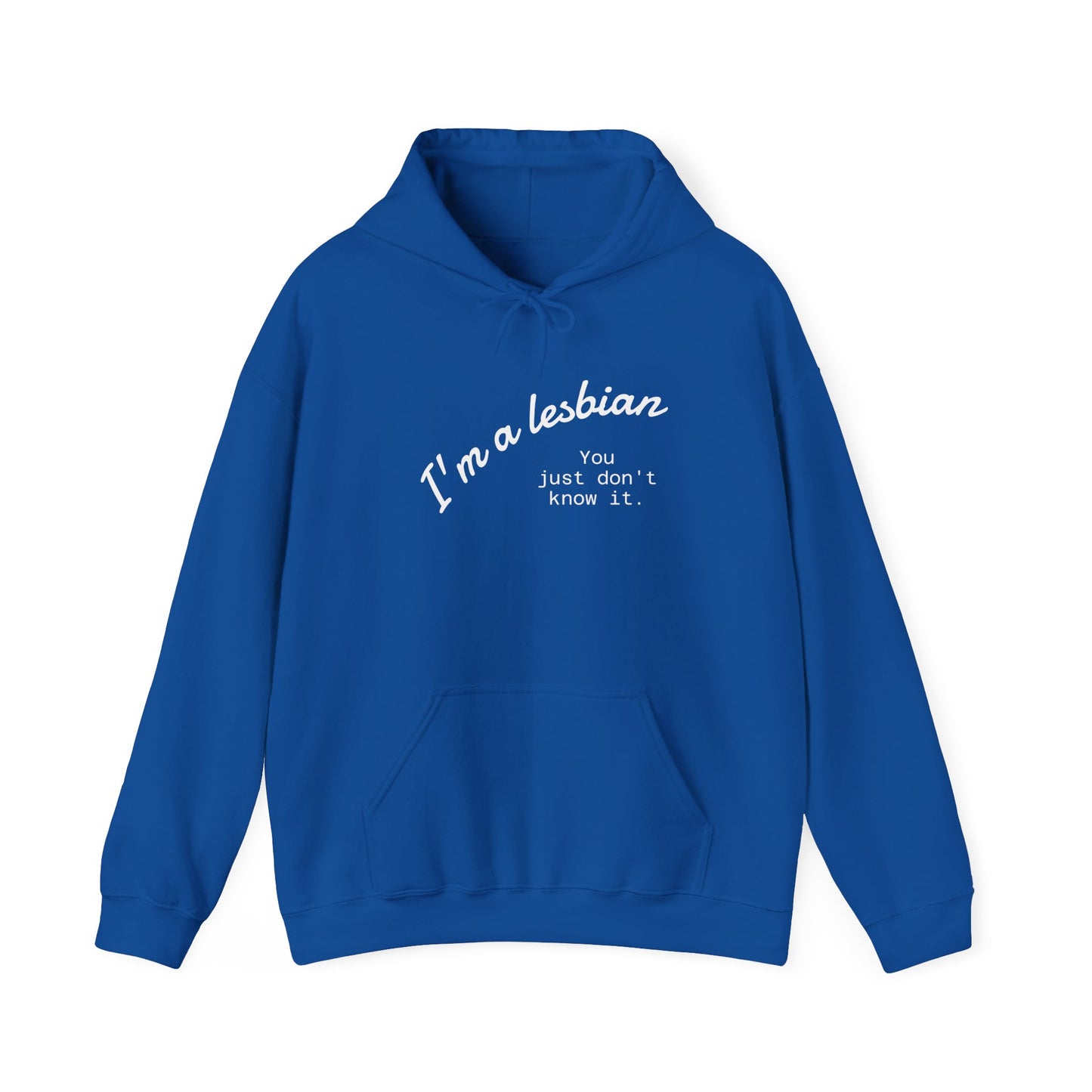 I'm a lesbian Hoodie, Unisex Sweatshirt, Casual Wear, Inclusive Gift
