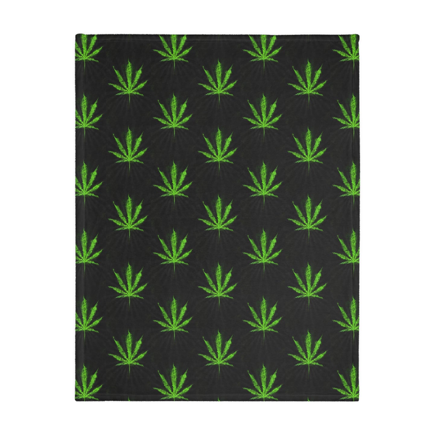 Herbal Medicine Velveteen Microfiber Blanket (Two-sided print)