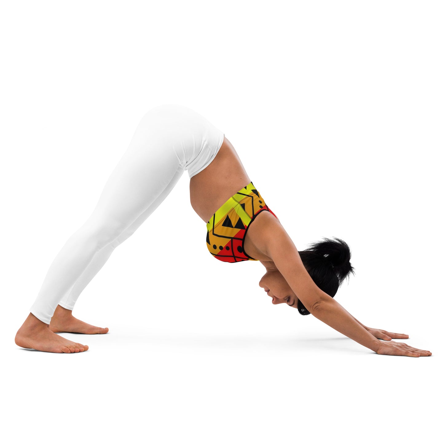 Indigenous print Sports bra