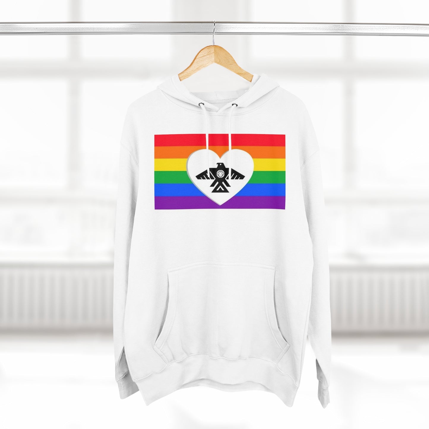 (Pride Recovery Thunderbird) Unisex Premium Pullover Hoodie