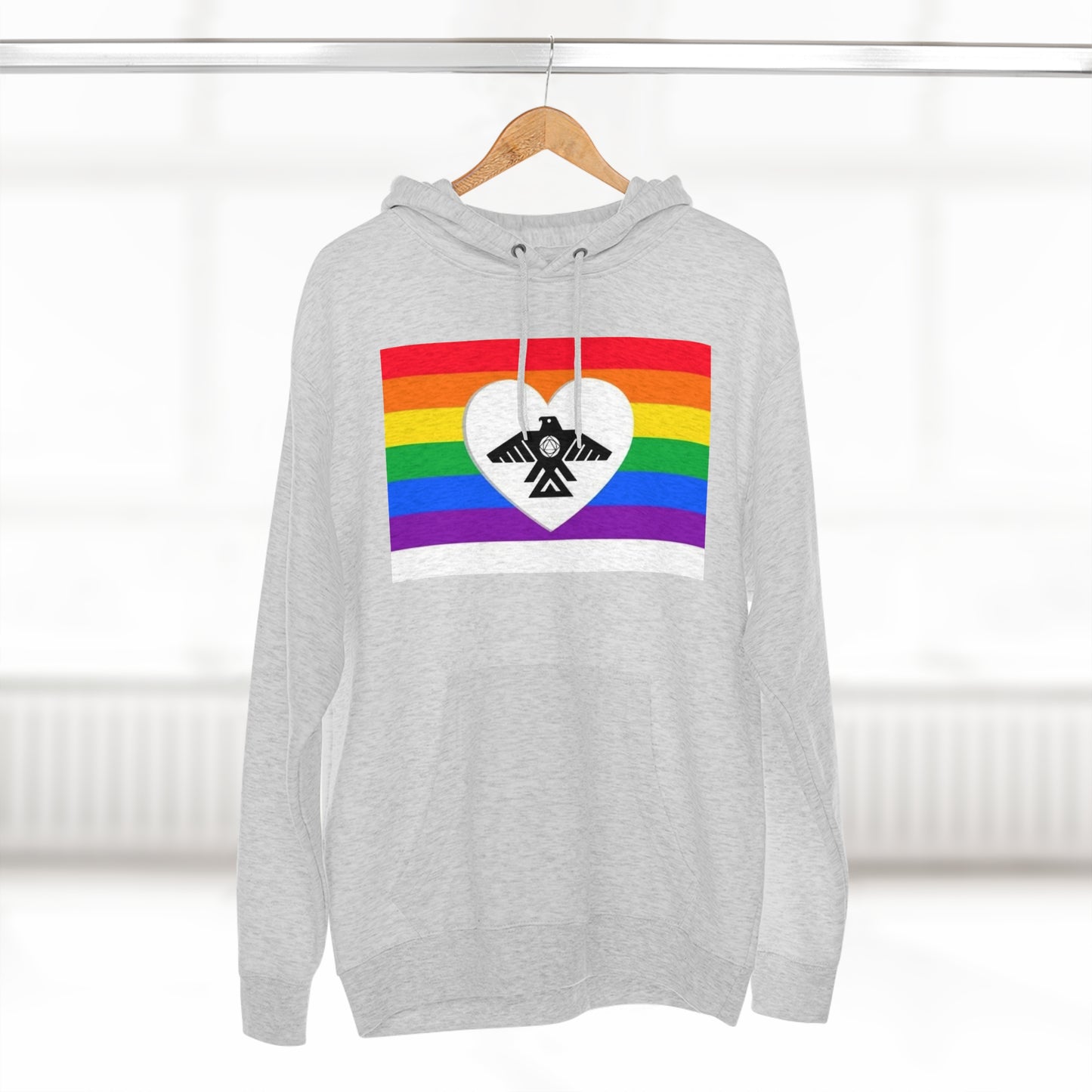 (Pride Recovery Thunderbird) Unisex Premium Pullover Hoodie