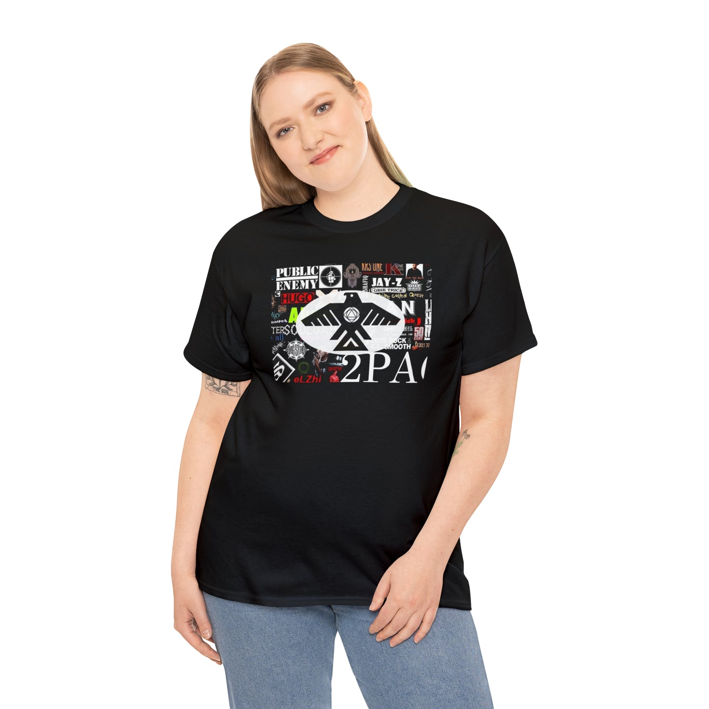 Unisex (Hip Hop Recovery Thunderbird) Heavy Cotton Tee