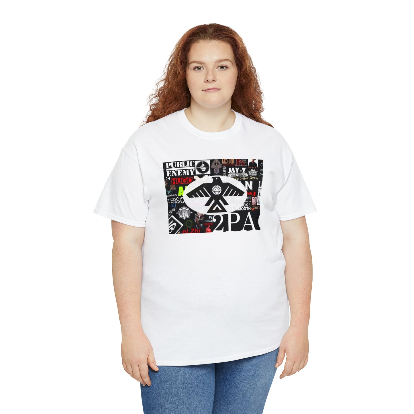Unisex (Hip Hop Recovery Thunderbird) Heavy Cotton Tee