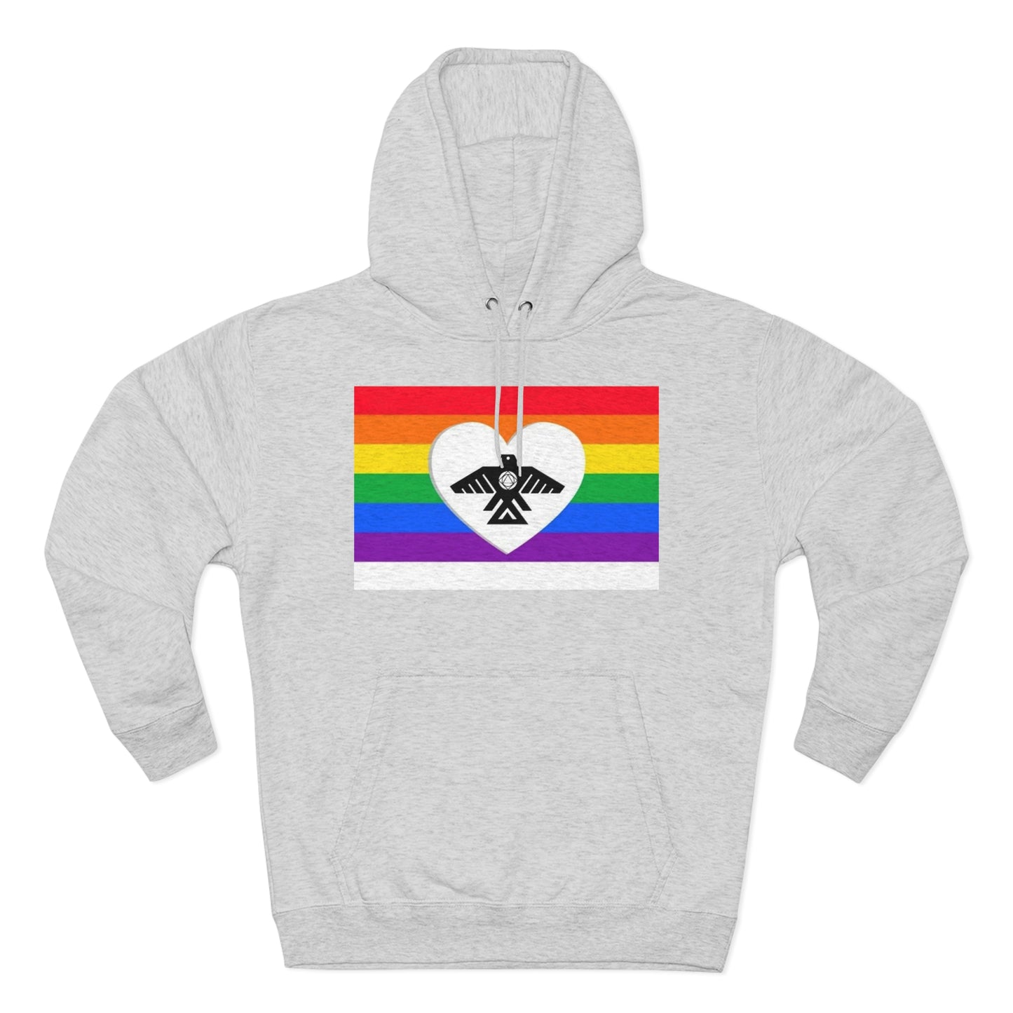 (Pride Recovery Thunderbird) Unisex Premium Pullover Hoodie