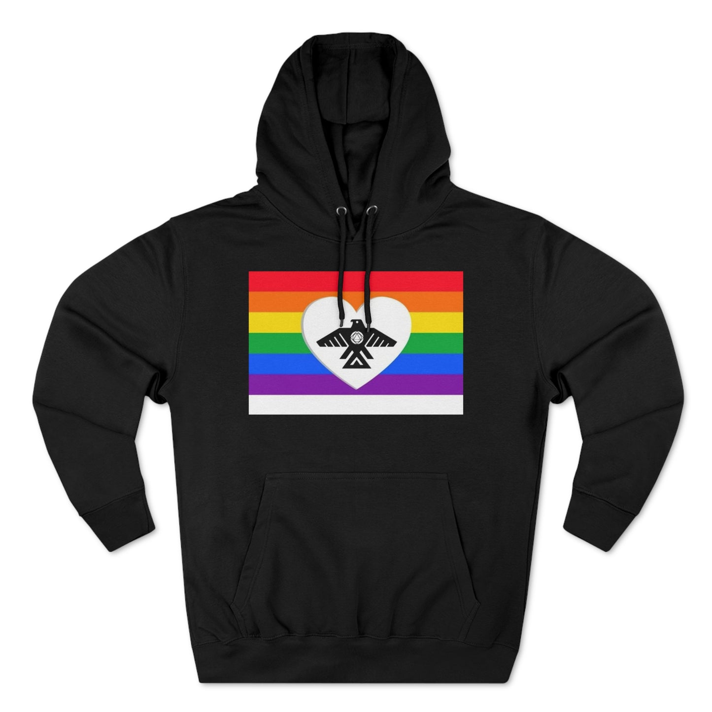 (Pride Recovery Thunderbird) Unisex Premium Pullover Hoodie