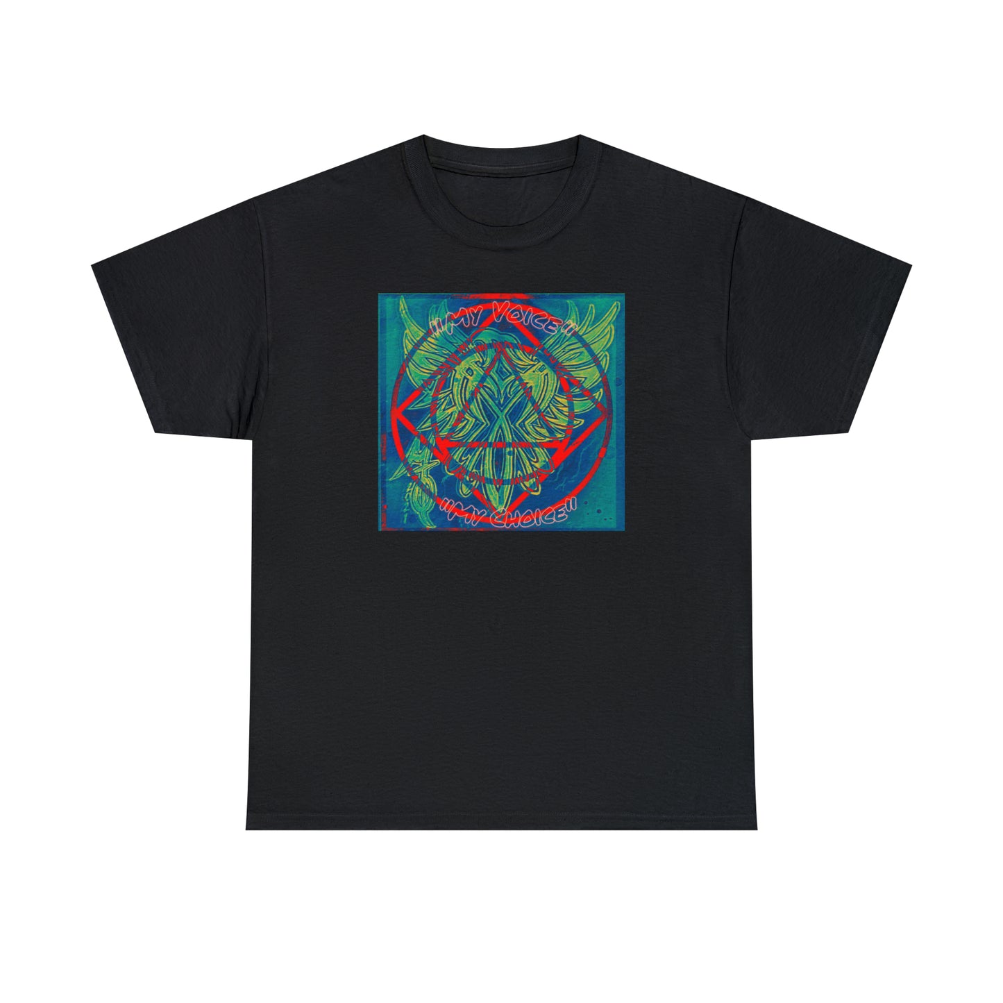 Unisex (My voice, My choice) Heavy Cotton Tee, by Matthew Quaderer