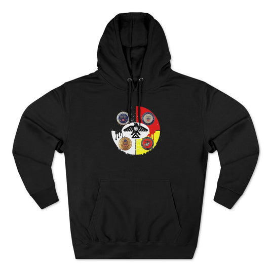 (For The Vets Recovery Thunderbird) Unisex Premium Pullover Hoodie