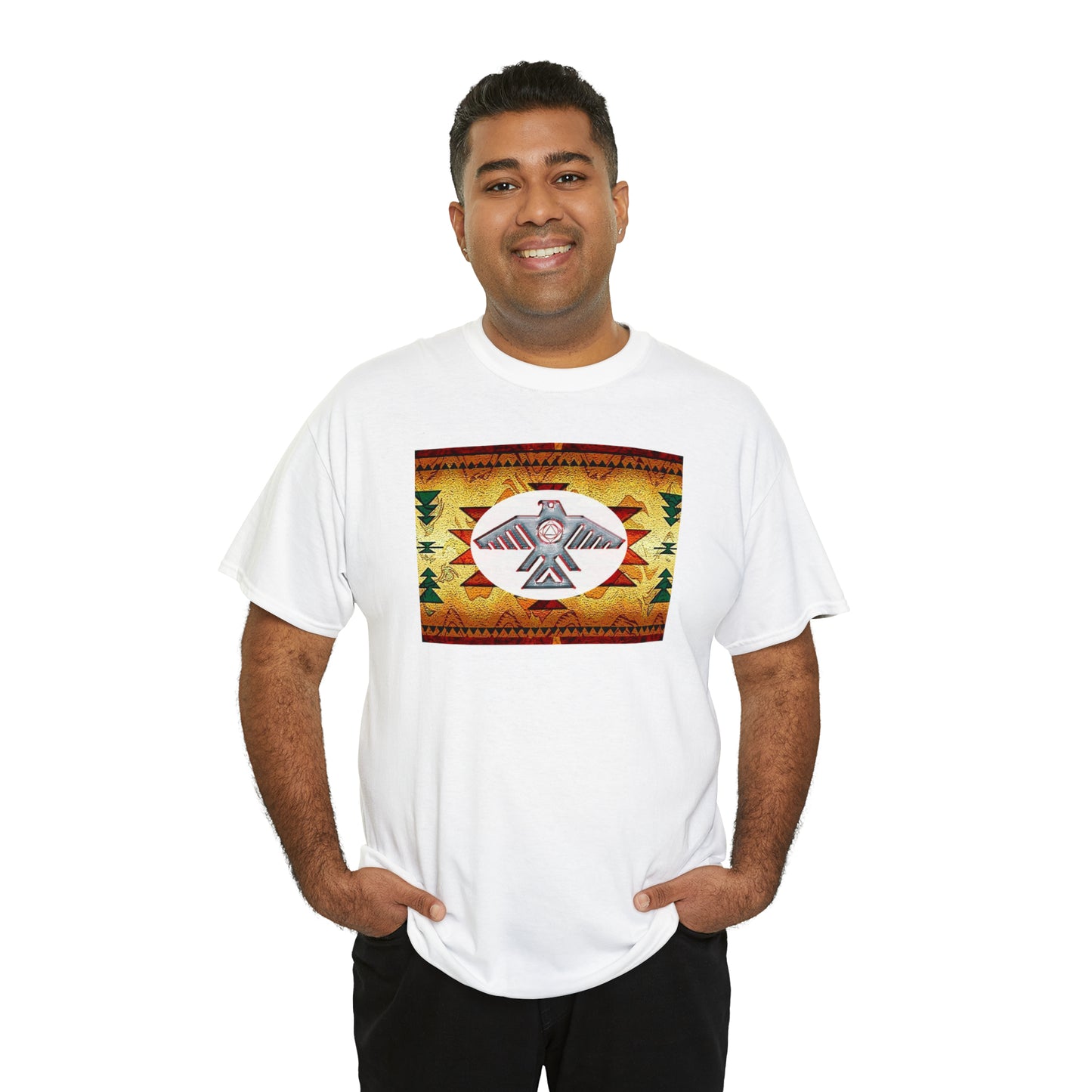 Unisex (Hooo Just Indigenous) Heavy Cotton Tee