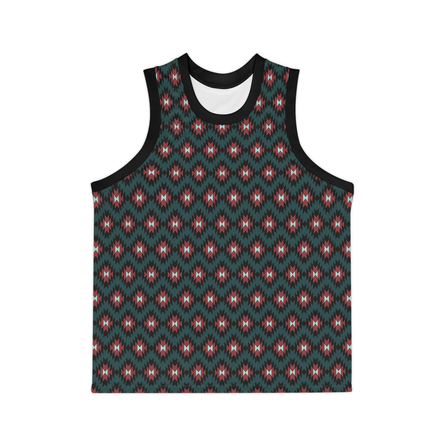 Unisex Indigenous print Basketball Jersey