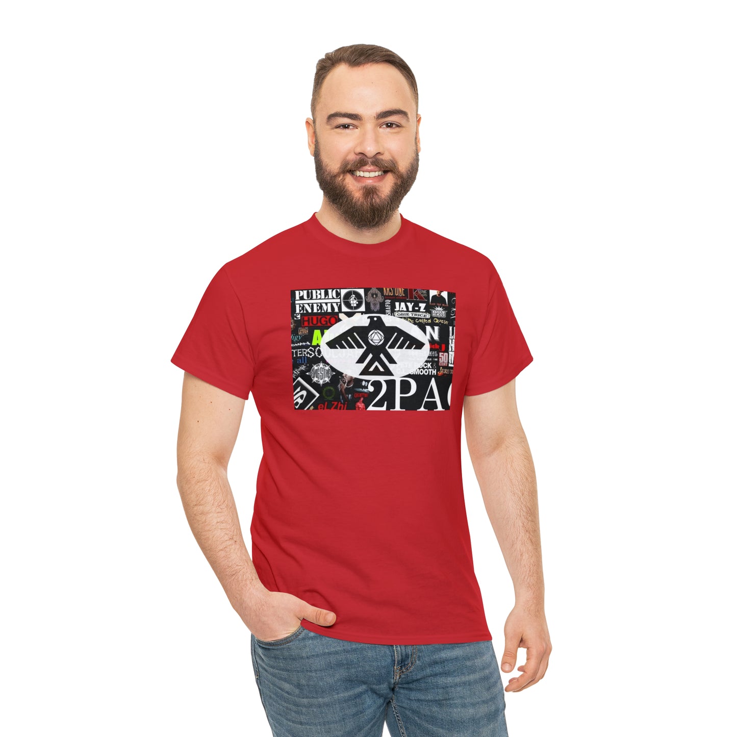 Unisex (Hip Hop Recovery Thunderbird) Heavy Cotton Tee
