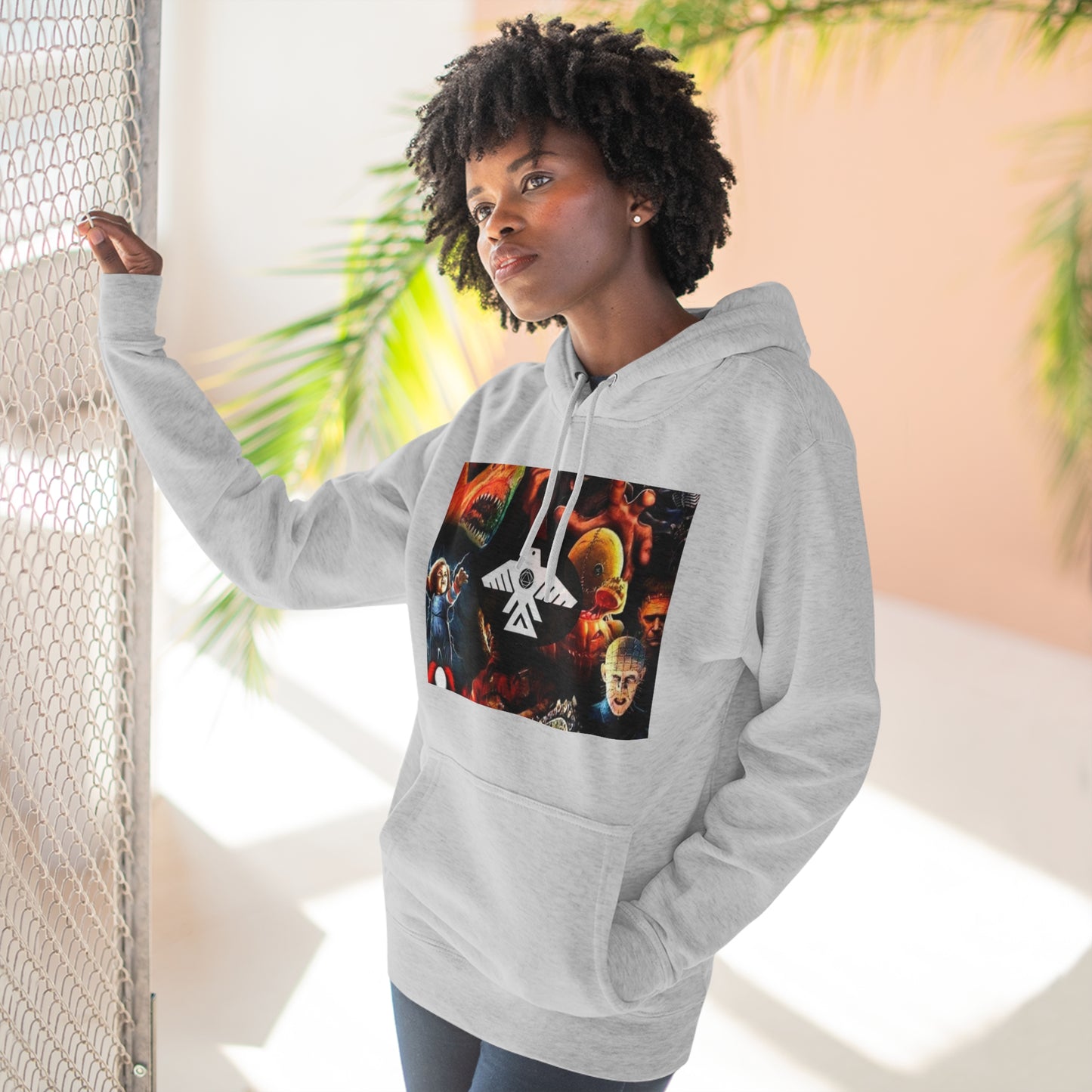 (Horror Fan Recovery Thunderbird) Unisex Premium Pullover Hoodie
