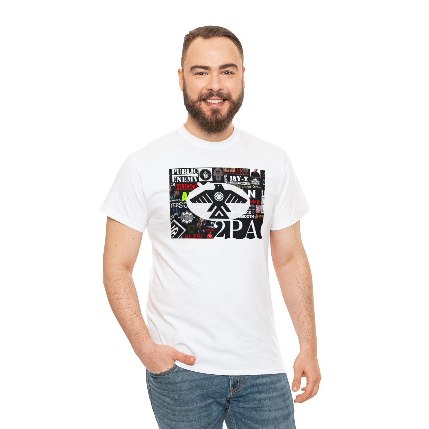 Unisex (Hip Hop Recovery Thunderbird) Heavy Cotton Tee