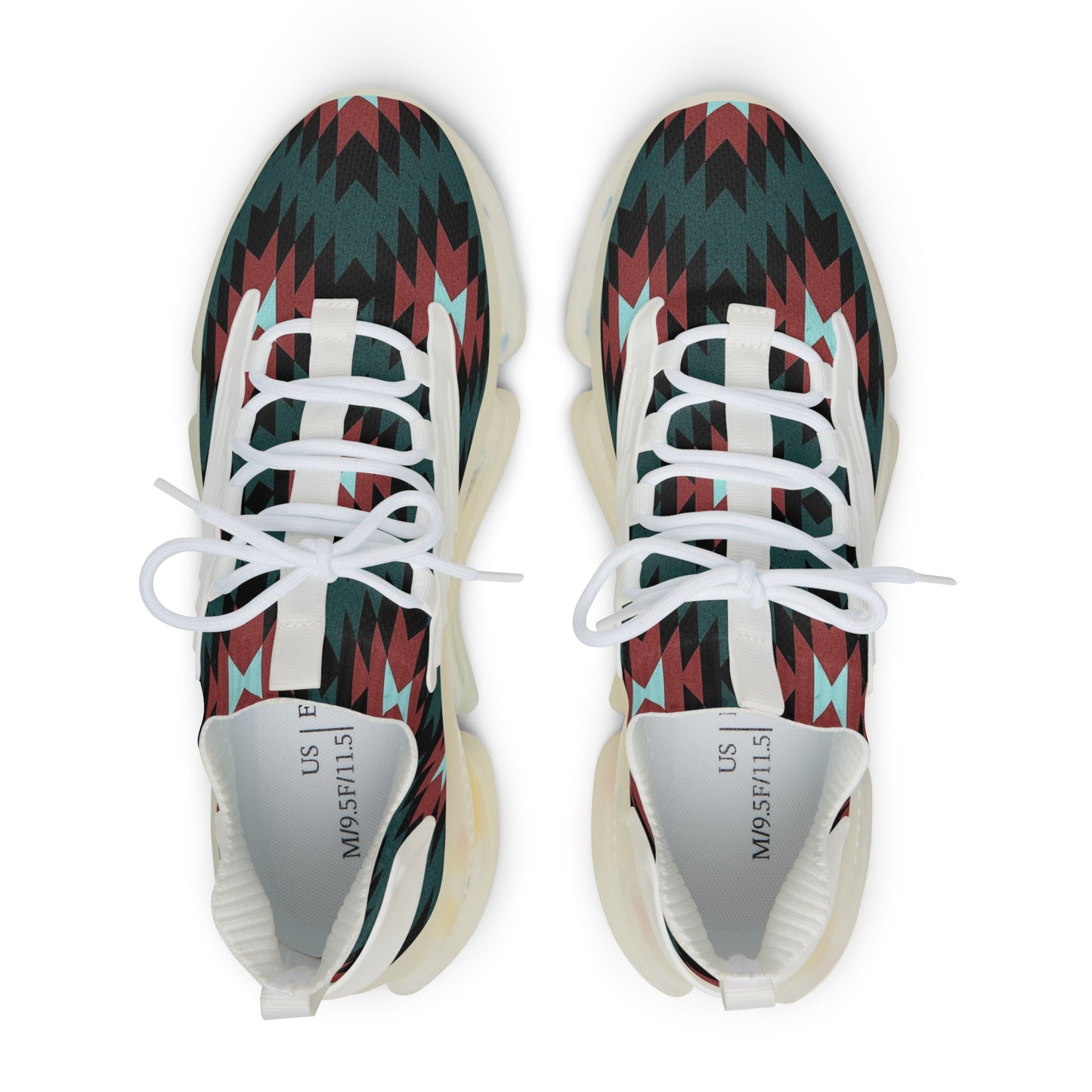 Men's Indigenous print Mesh Sneakers