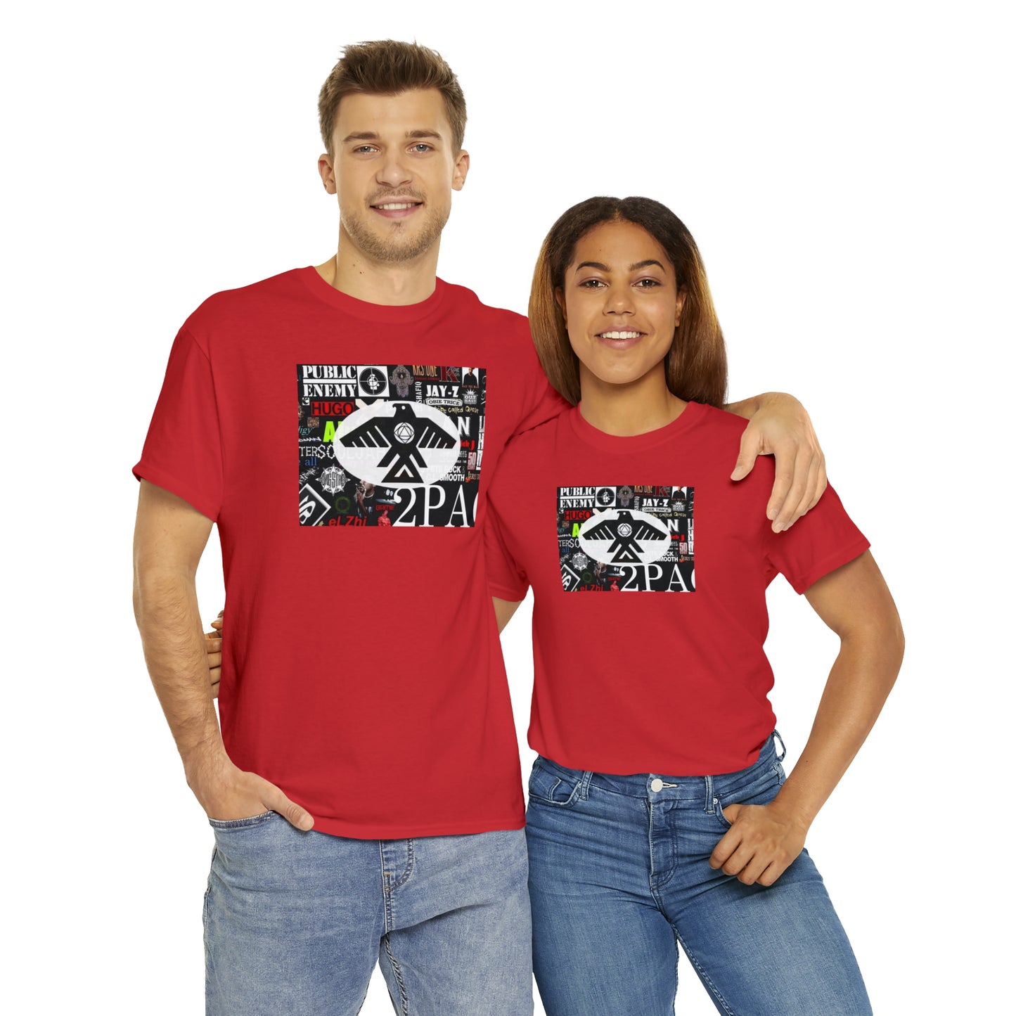 Unisex (Hip Hop Recovery Thunderbird) Heavy Cotton Tee