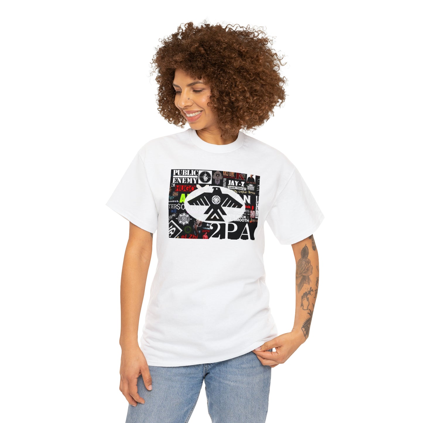 Unisex (Hip Hop Recovery Thunderbird) Heavy Cotton Tee