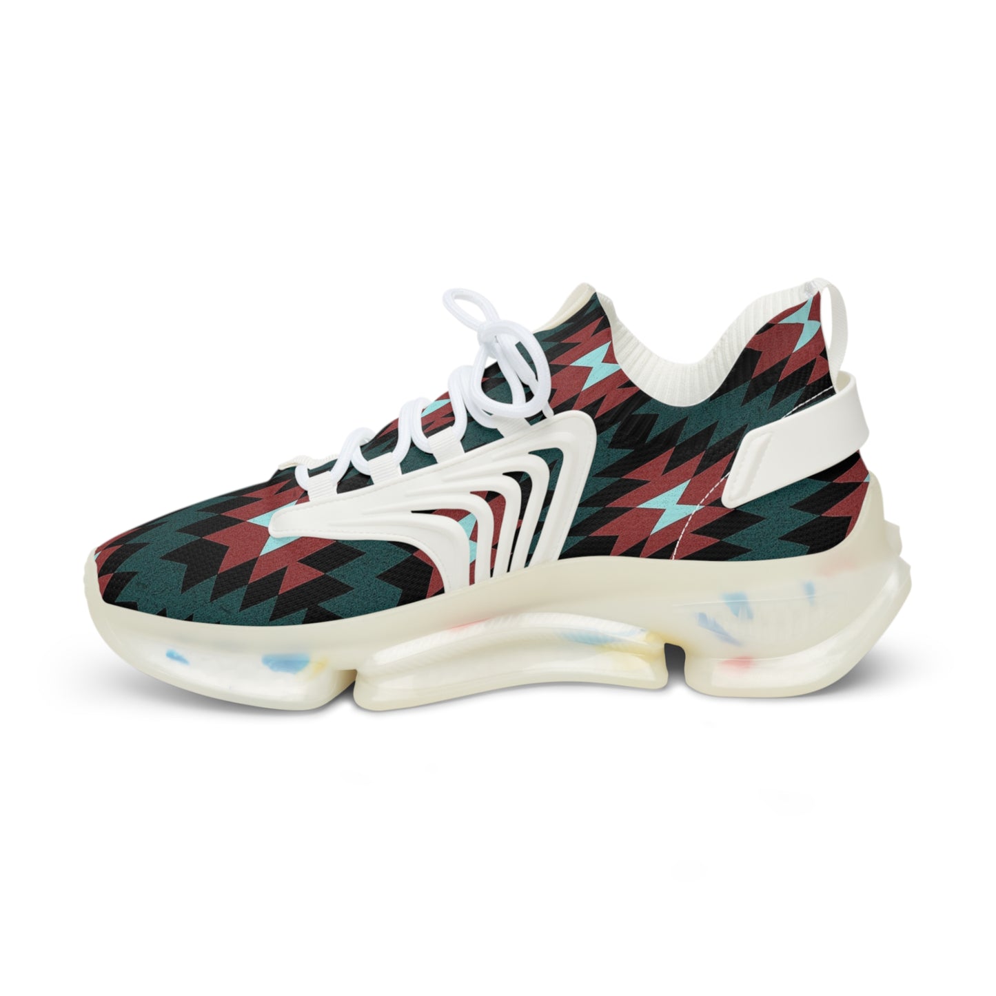 Men's Indigenous print Mesh Sneakers
