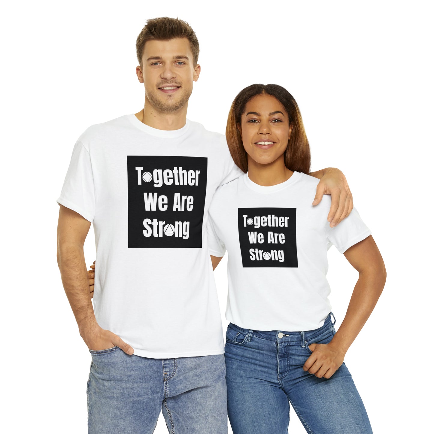 Unisex (Together We Are Strong) Heavy Cotton Tee