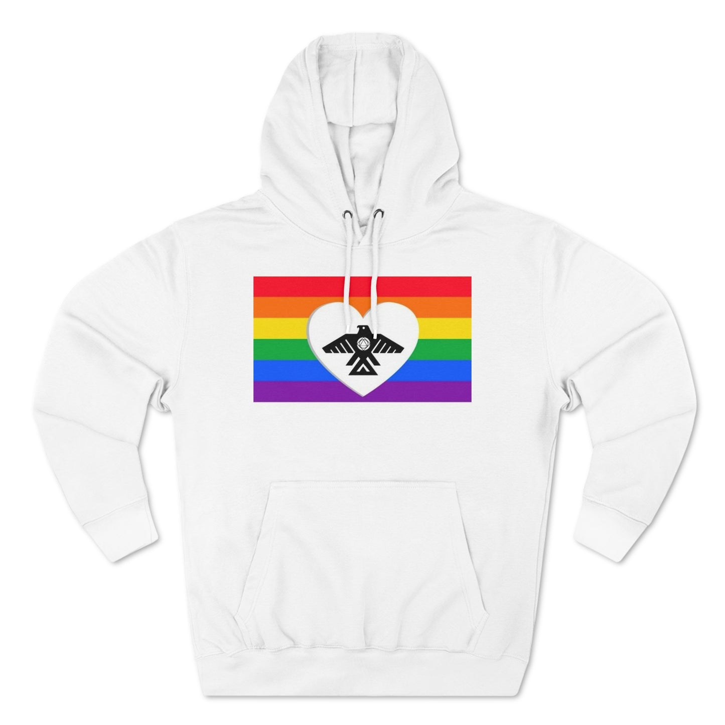 (Pride Recovery Thunderbird) Unisex Premium Pullover Hoodie