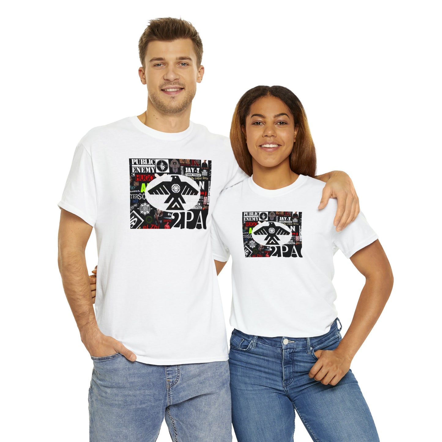 Unisex (Hip Hop Recovery Thunderbird) Heavy Cotton Tee