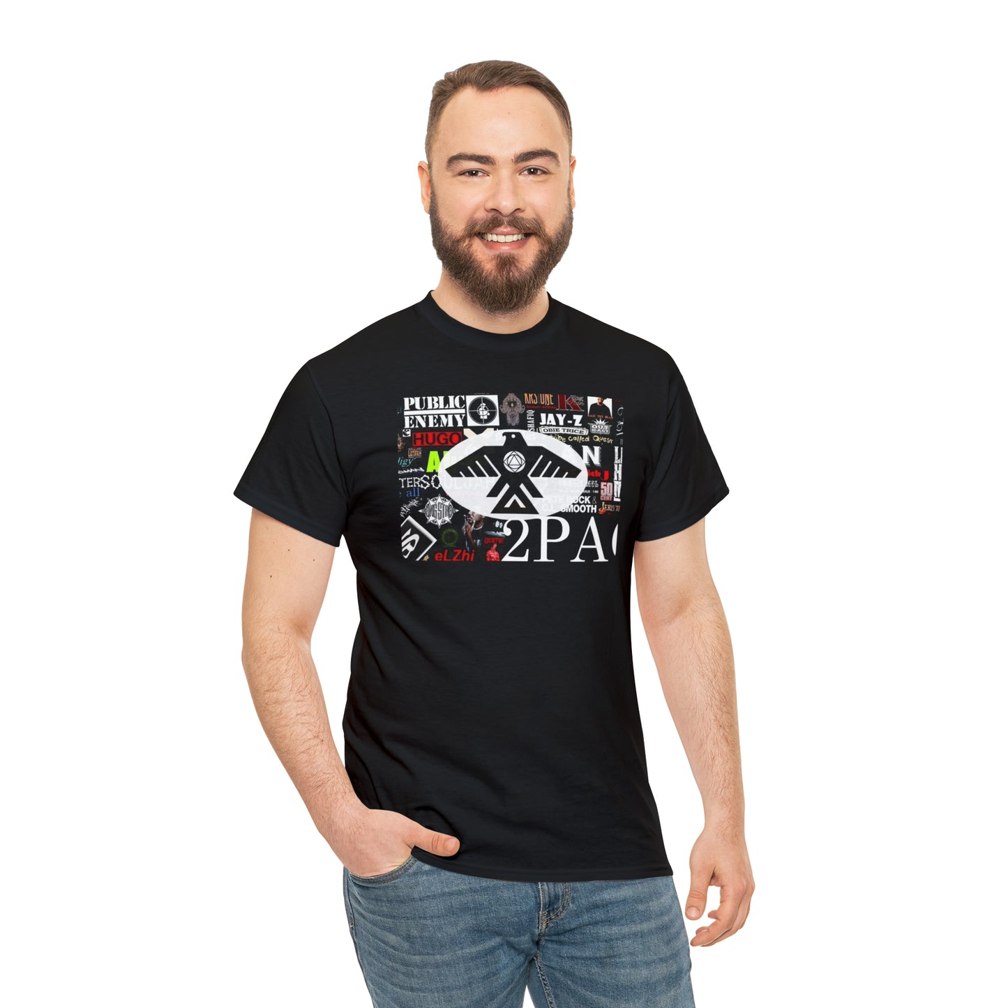 Unisex (Hip Hop Recovery Thunderbird) Heavy Cotton Tee