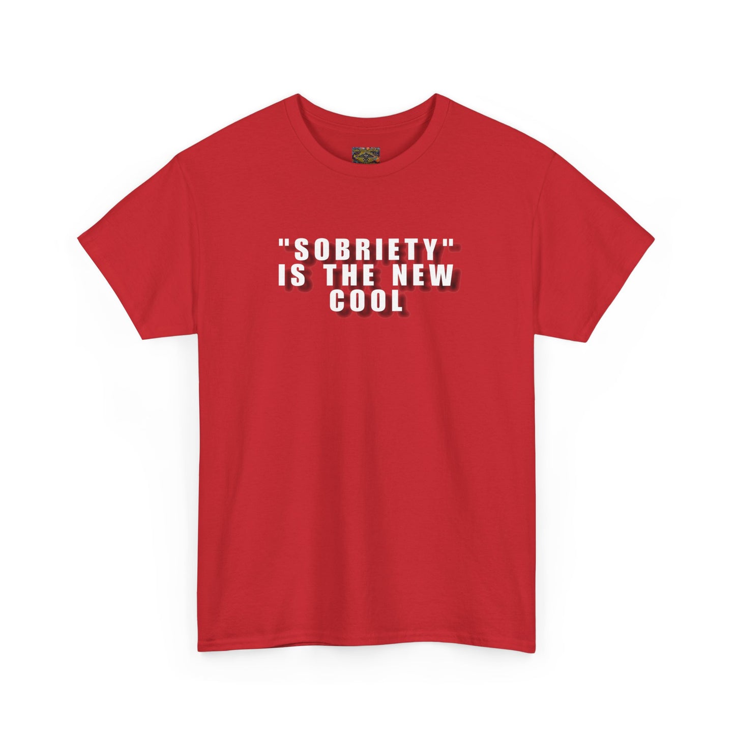Sobriety is the new cool Unisex Heavy Cotton Tee
