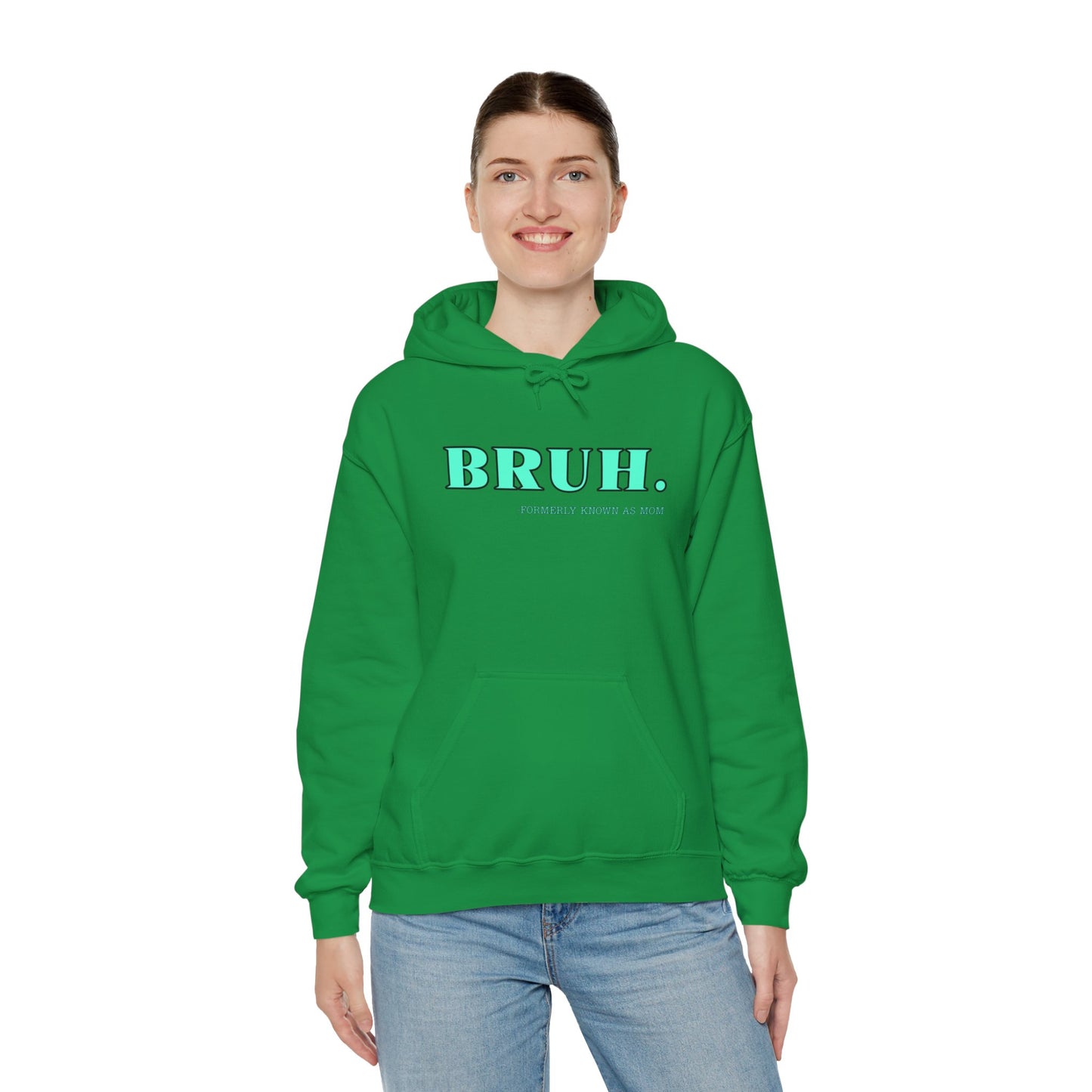 BRUH. Formerly known as mom Unisex Heavy Blend™ Hooded Sweatshirt