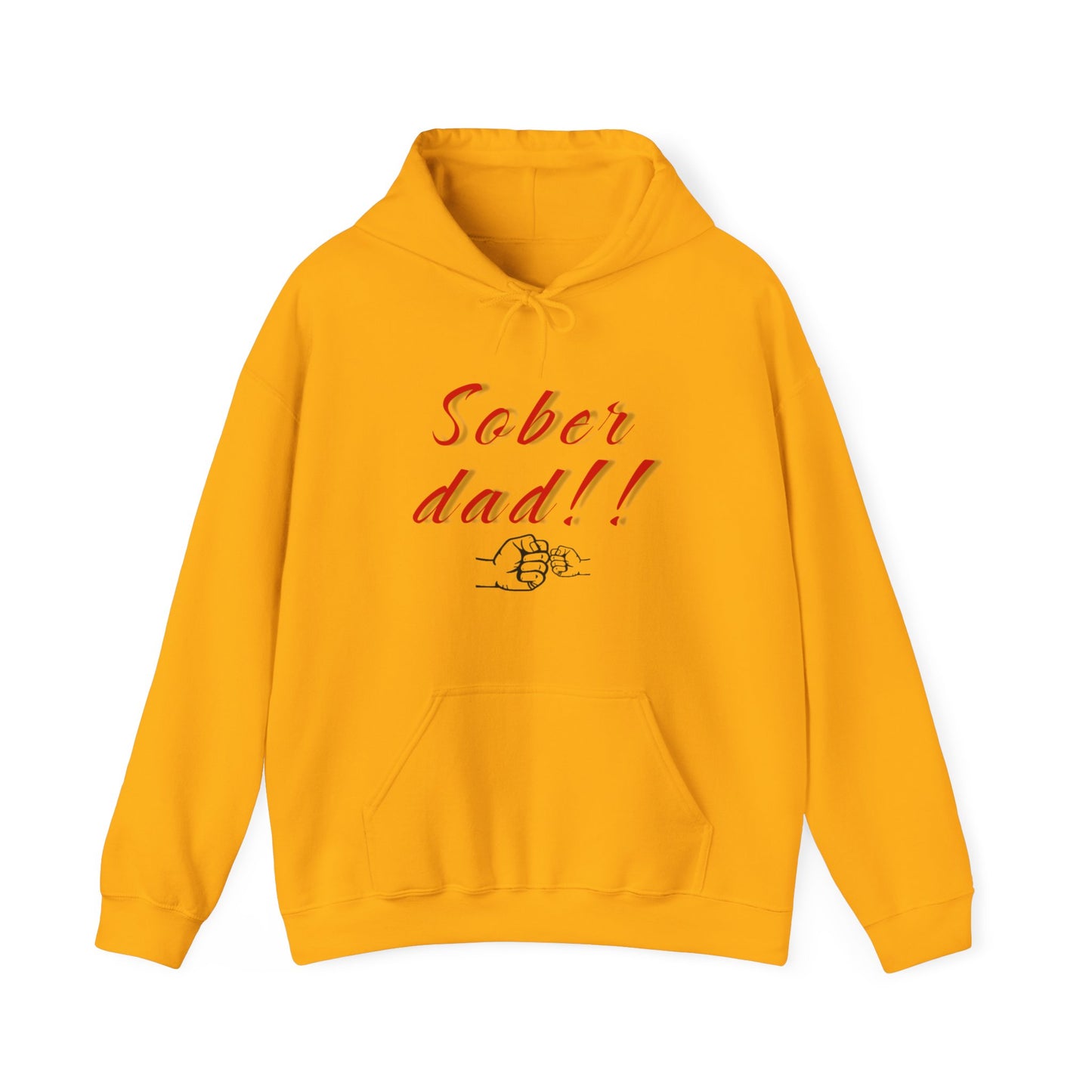 Sober dad Unisex Heavy Blend™ Hooded Sweatshirt