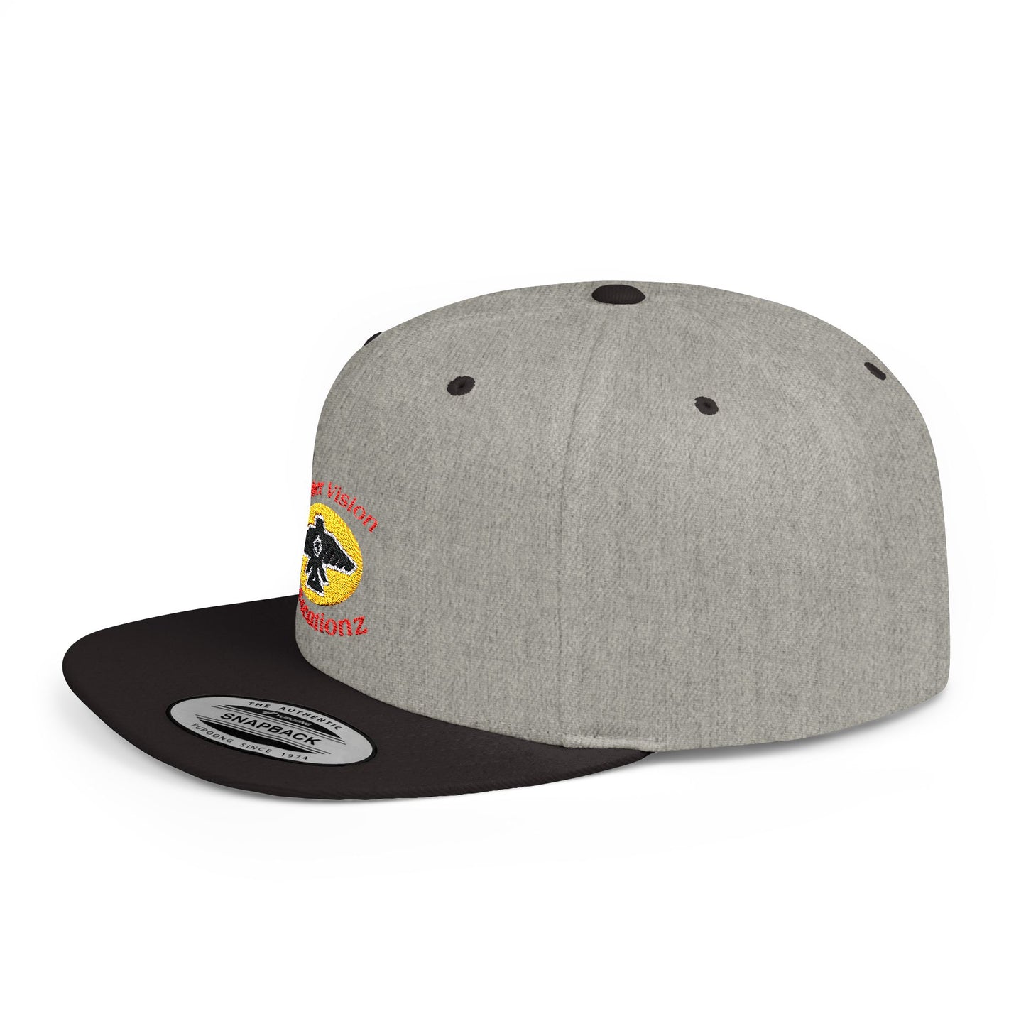 Sober Vision Creationz Flat Bill Snapback