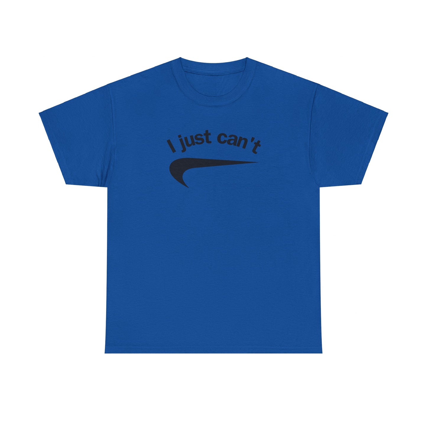I just can't Unisex Heavy Cotton Tee