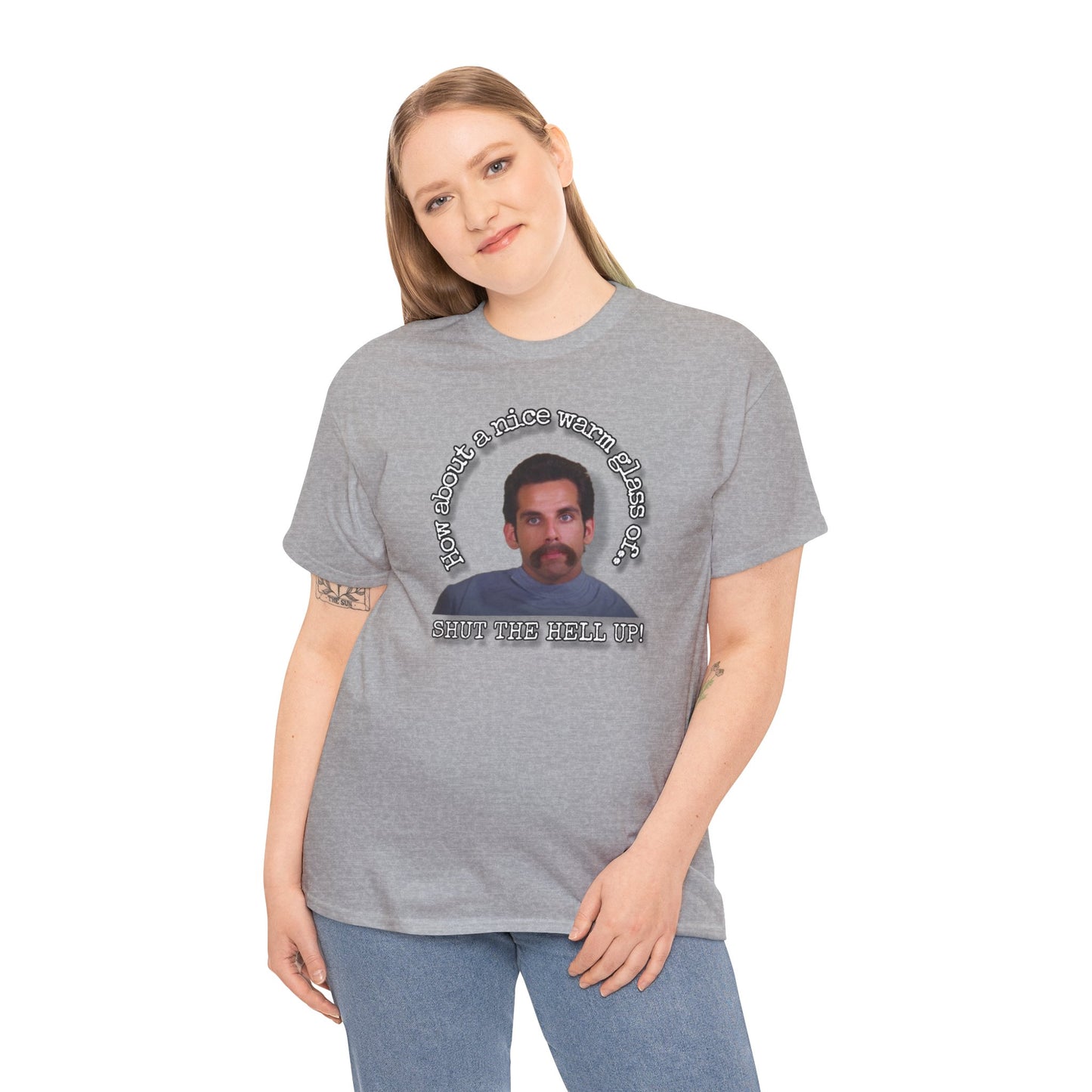 Warm glass of... sthu Unisex Heavy Cotton Tee
