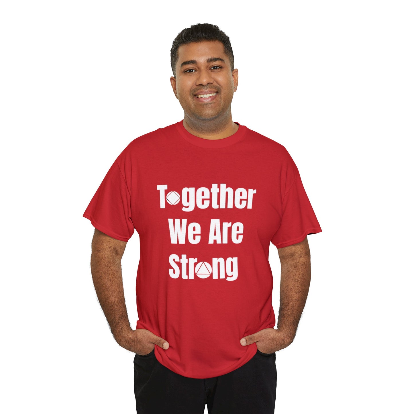 Together We Are Strong Unisex Heavy Cotton Tee