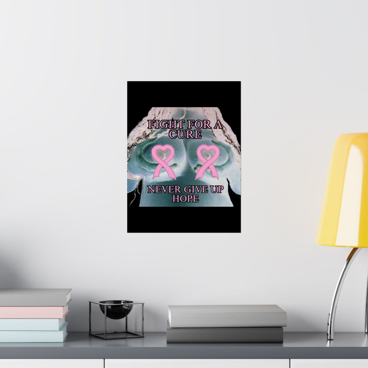 Fight for a cure Matte Vertical Posters