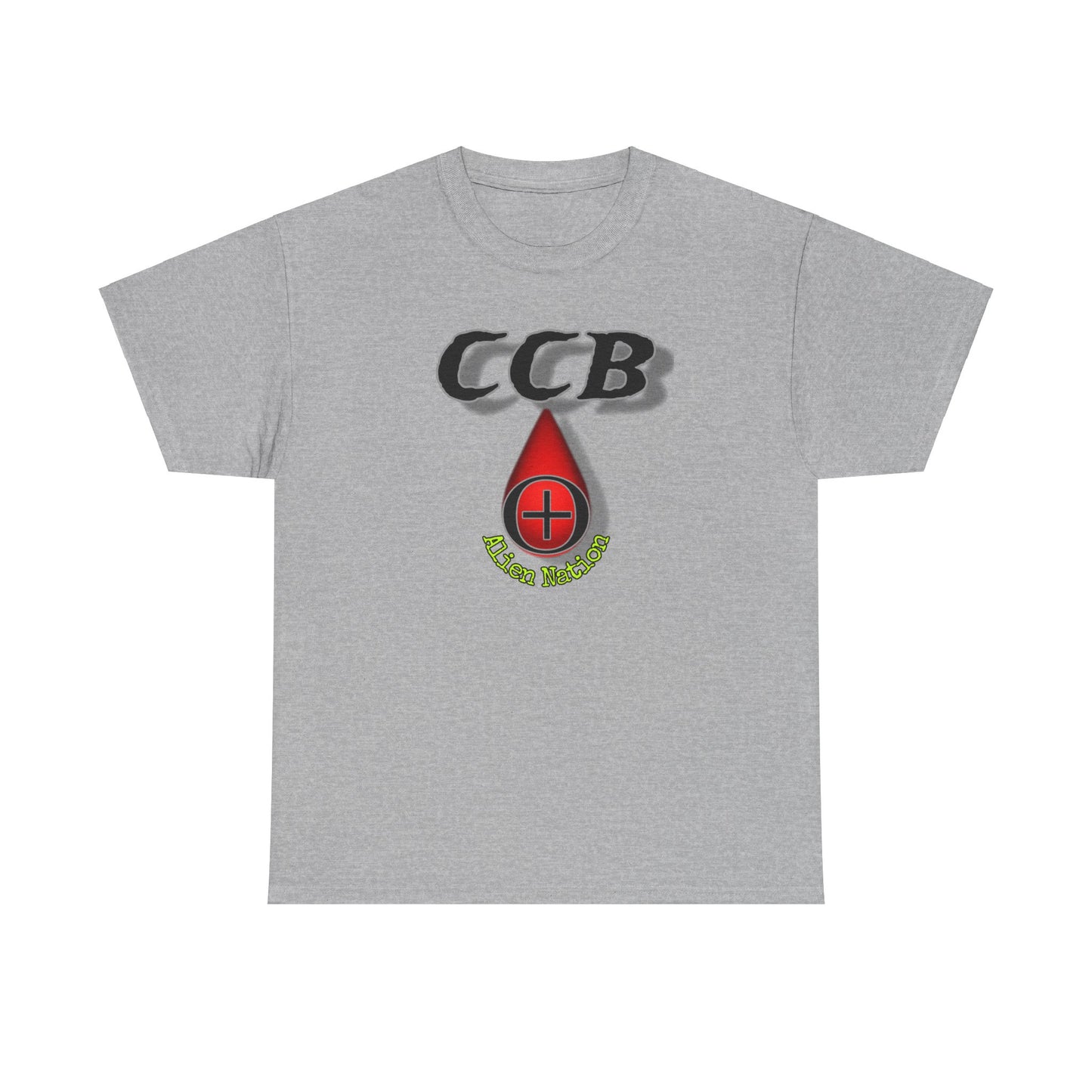 CCB type O positive Unisex Heavy Cotton Tee
