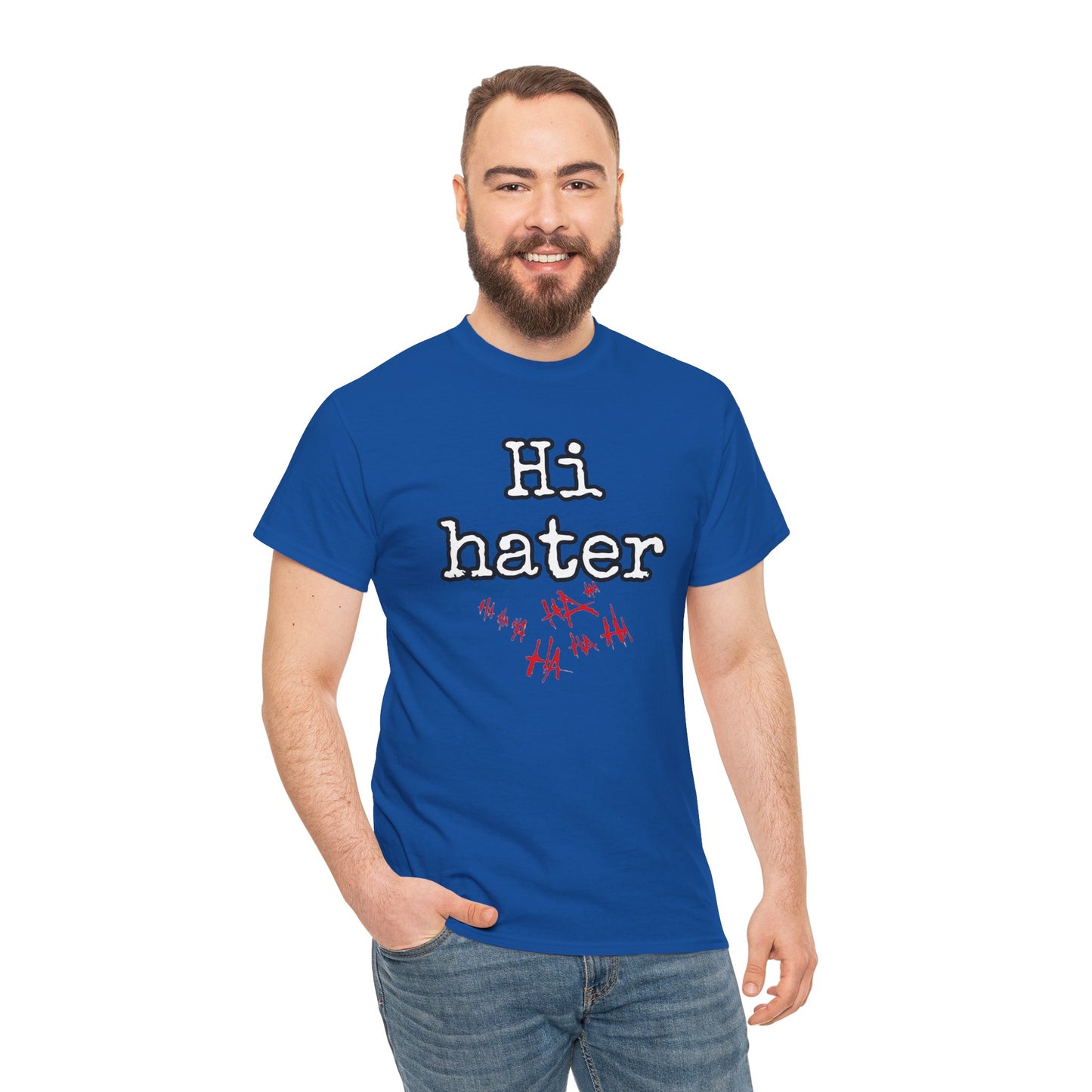 Hi hater Unisex Heavy Cotton Tee