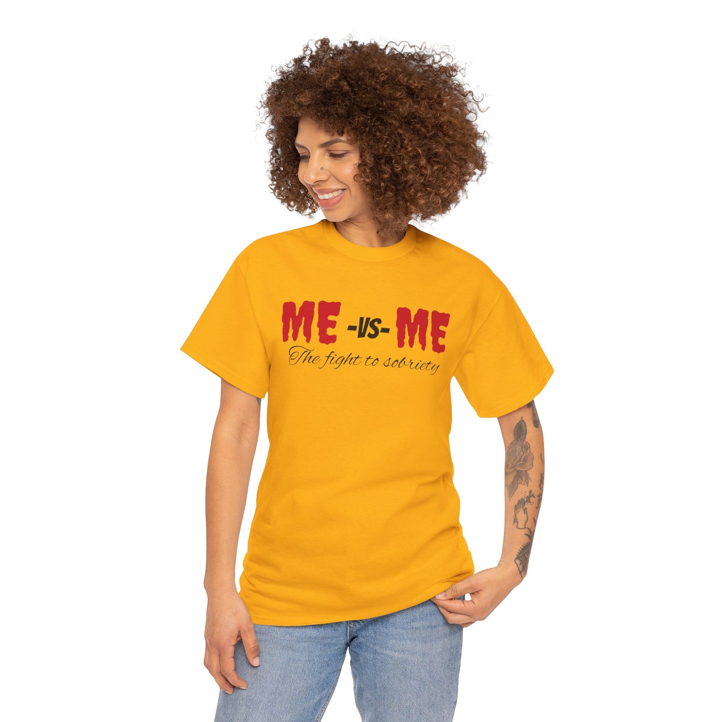 ME -vs- ME Unisex Heavy Cotton Tee