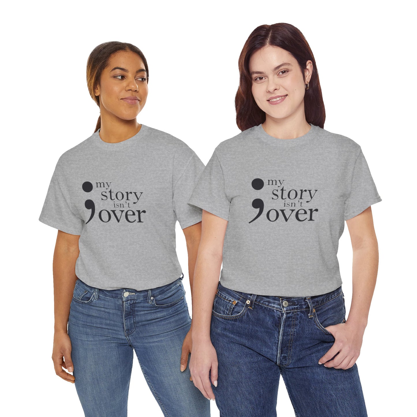 My story isn't over Unisex Heavy Cotton Tee