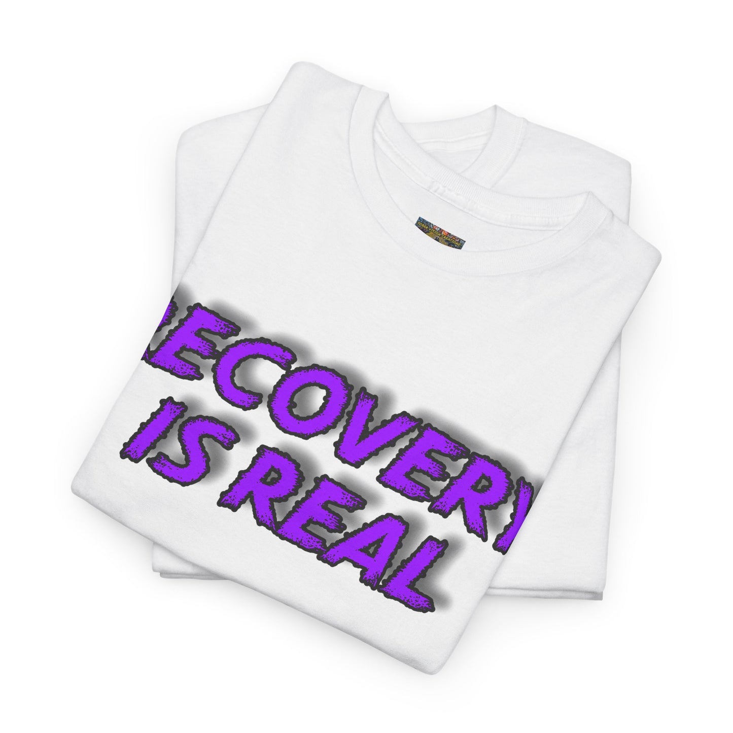 Recovery Is Real Unisex Heavy Cotton Tee